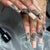 12 Sizes-24 Pcs Press On Nails JP1616