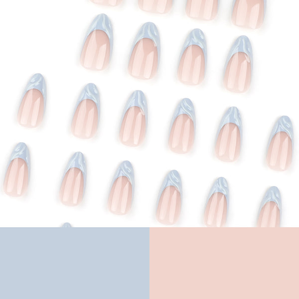 12 Sizes-24 Pcs Press On Nails JP3329