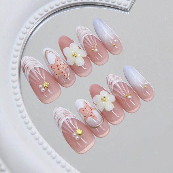 30 Pcs Press On Nails Z1257
