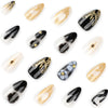12 Sizes-24 Pcs Press On Nails JP3788