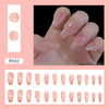 12 Sizes-24 Pcs Press On Nails R481