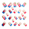 12 Sizes-24 Pcs Press On Nails Y1228
