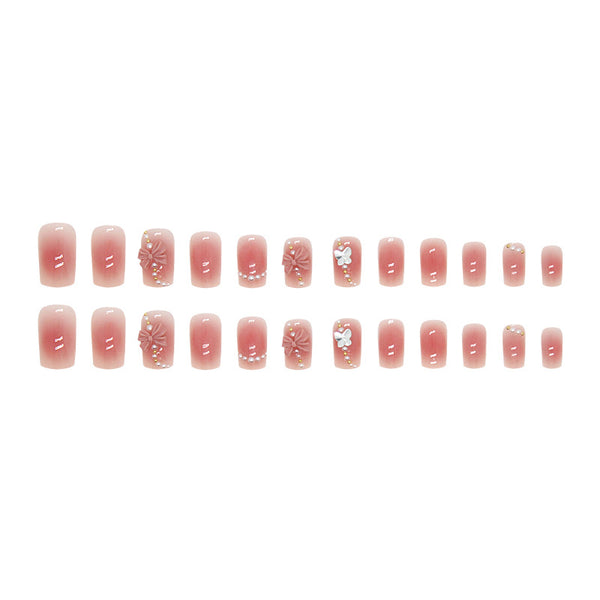 12 Sizes-24 Pcs Press On Nails Z830