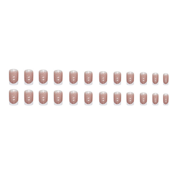 12 Sizes-24 Pcs Press On Nails W578