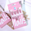 12 Sizes-24 Pcs Press On Nails JL0701