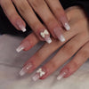 12 Sizes-24 Pcs Press On Nails JP4309