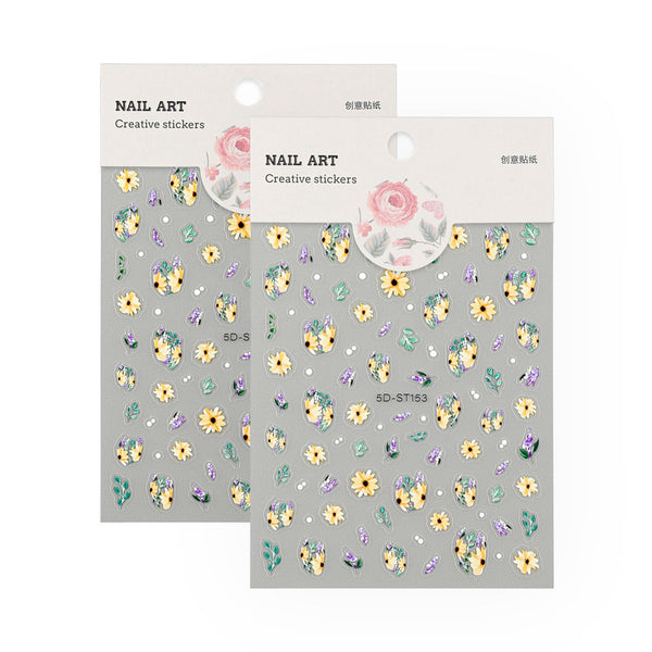 5D Nail Art Sticker 5DST153