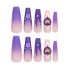 12 Sizes-24 Pcs Press On Nails JP2867
