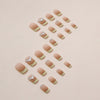12 Sizes-24 Pcs Press On Nails Z751