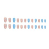 12 Sizes-24 Pcs Press On Nails W1186