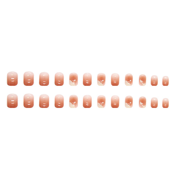 12 Sizes-24 Pcs Press On Nails R762