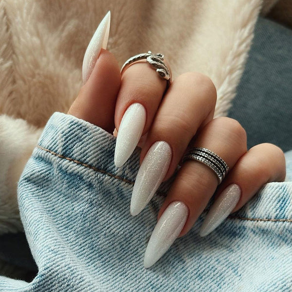 12 Sizes-24 Pcs Press On Nails W404