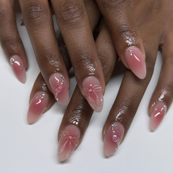 12 Sizes-24 Pcs Press On Nails JP4149