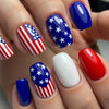 12 Sizes-24 Pcs Press On Nails Y1937