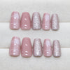 12 Sizes-24 Pcs Press On Nails R899