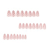 12 Sizes-24 Pcs Press On Nails JP4225