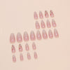12 Sizes-24 Pcs Press On Nails W1740