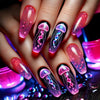 12 Sizes-24 Pcs Press On Nails Y786