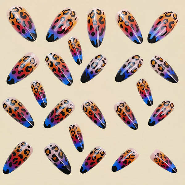 12 Sizes-24 Pcs Press On Nails Y963