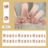 12 Sizes-24 Pcs Press On Nails R910