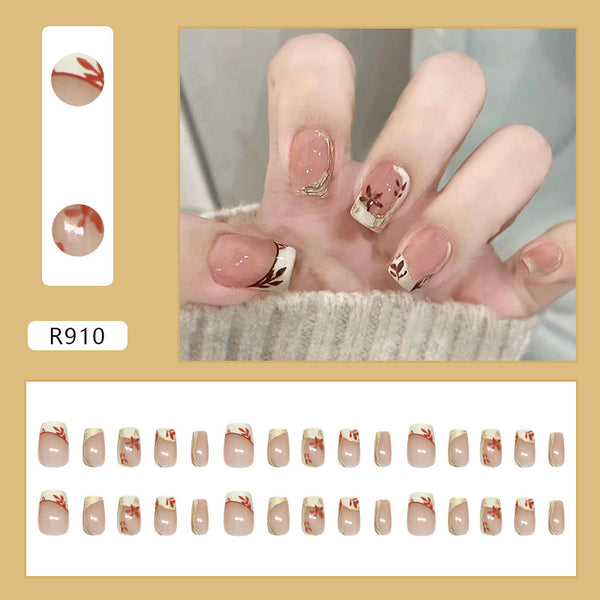 30 Pcs Press On Nails R910