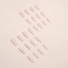 12 Sizes-24 Pcs Press On Nails W838