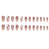 12 Sizes-24 Pcs Press On Nails Z526