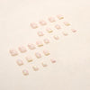 12 Sizes-24 Pcs Press On Nails R724