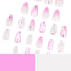 12 Sizes-24 Pcs Press On Nails JP3680