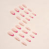 12 Sizes-24 Pcs Press On Nails W609