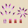 12 Sizes-24 Pcs Press On Nails Y258