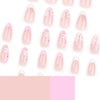 12 Sizes-24 Pcs Press On Nails JP3387