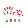 12 Sizes-24 Pcs Press On Nails Y416