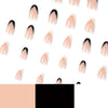 12 Sizes-24 Pcs Press On Nails JP1818