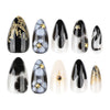 12 Sizes-24 Pcs Press On Nails JP3788