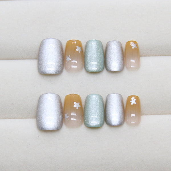30 Pcs Press On Nails MY126
