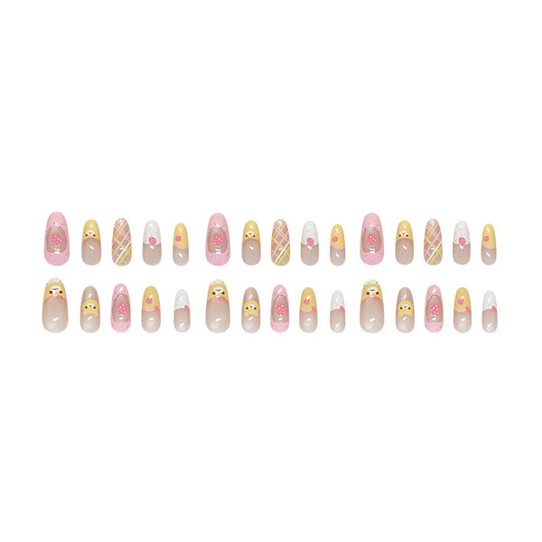 15 Sizes-30 PcsPress On Nails My259