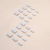12 Sizes-24 Pcs Press On Nails W1179