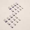 12 Sizes-24 Pcs Press On Nails W910