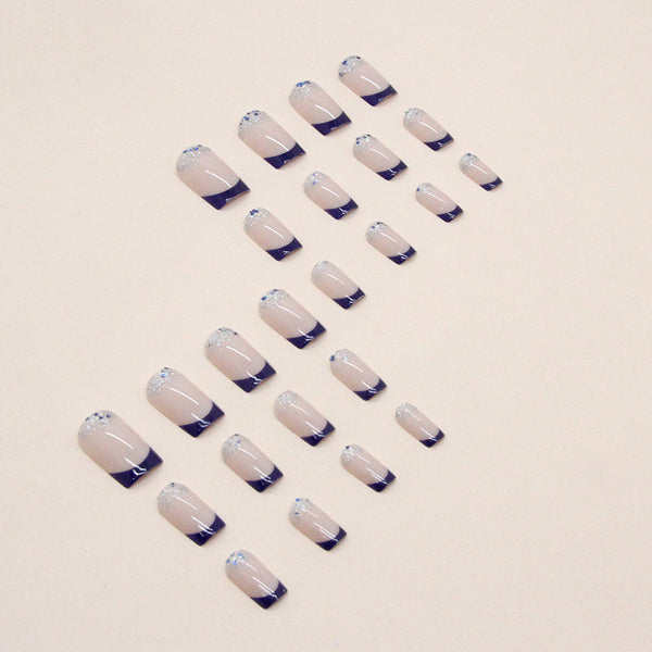 12 Sizes-24 Pcs Press On Nails W910