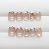 12 Sizes-24 Pcs Press On Nails R910