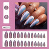 12 Sizes-24 Pcs Press On Nails W1592