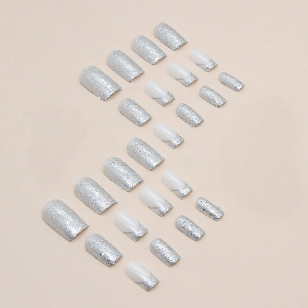 12 Sizes-24 Pcs Press On Nails W507