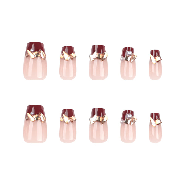15 Sizes-30 Pcs Press On Nails GN026