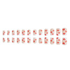 12 Sizes-24 Pcs Press On Nails C248