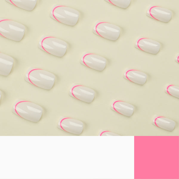 12 Sizes-24 Pcs Press On Nails JP2815
