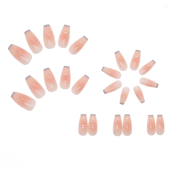12 Sizes-24 Pcs Press On Nails R278