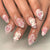 12 Sizes-24 Pcs Press On Nails JP4006