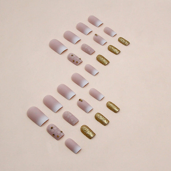 12 Sizes-24 Pcs Press On Nails Z829