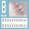 12 Sizes-24 Pcs Press On Nails Z041